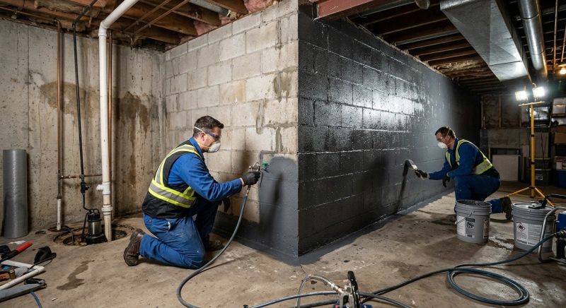 Basement Concrete Sealing in Columbus, OH