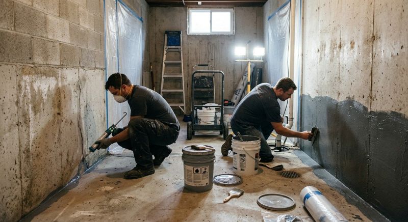 Basement Foundation Sealing in Tampa, FL