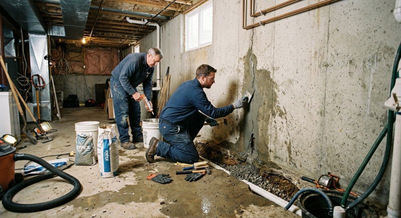 Basement Leak Repair in Columbus, OH