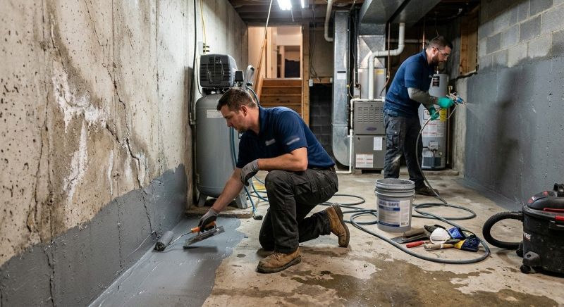 Basement Seepage Repair in Montgomery, AL
