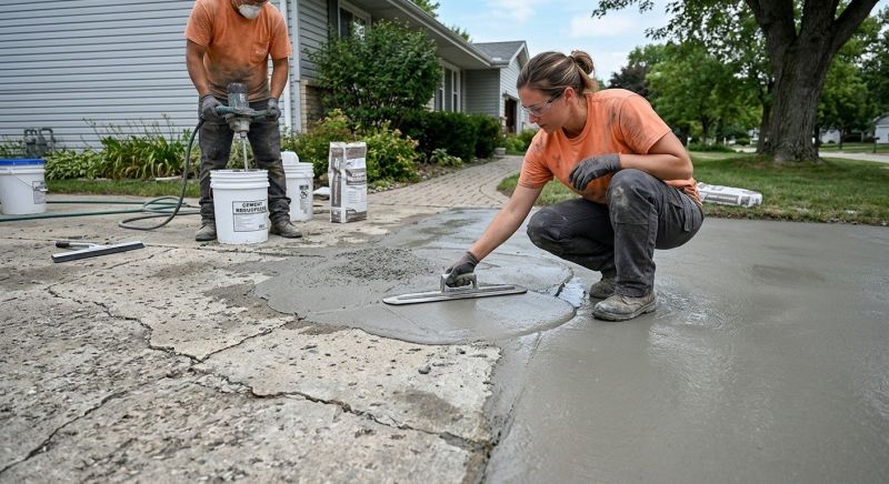 Cement Refinishing in Des Moines, IA