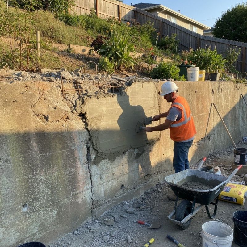 Cement Wall Repair Service in Corpus Christi, TX