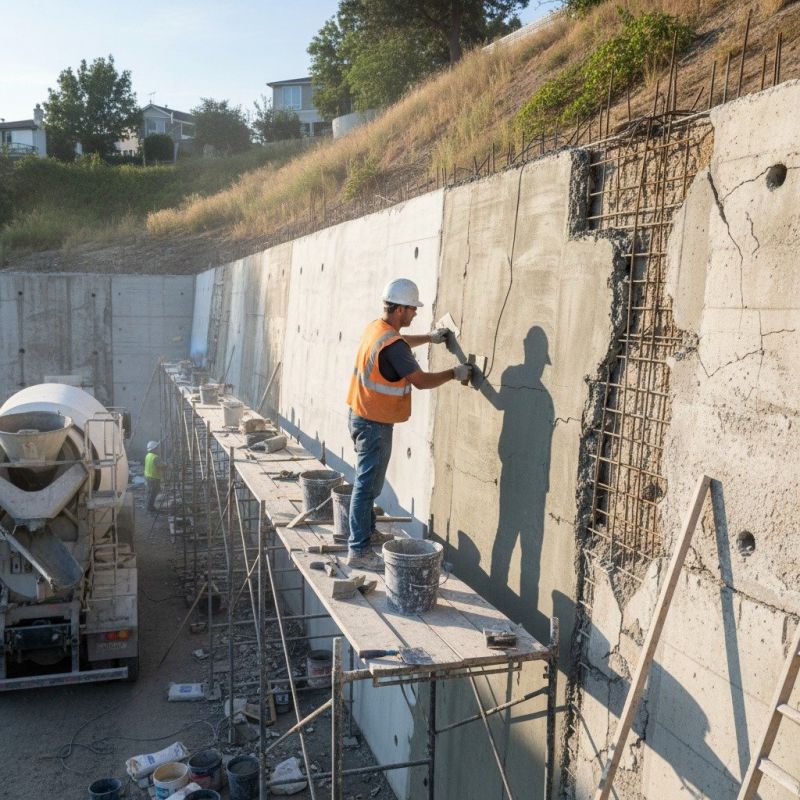 Cement Wall Repair Service in Corpus Christi, TX