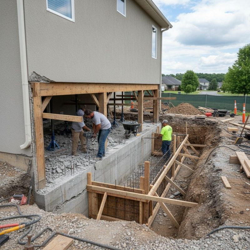 Commercial Foundation Repair in Columbus, OH