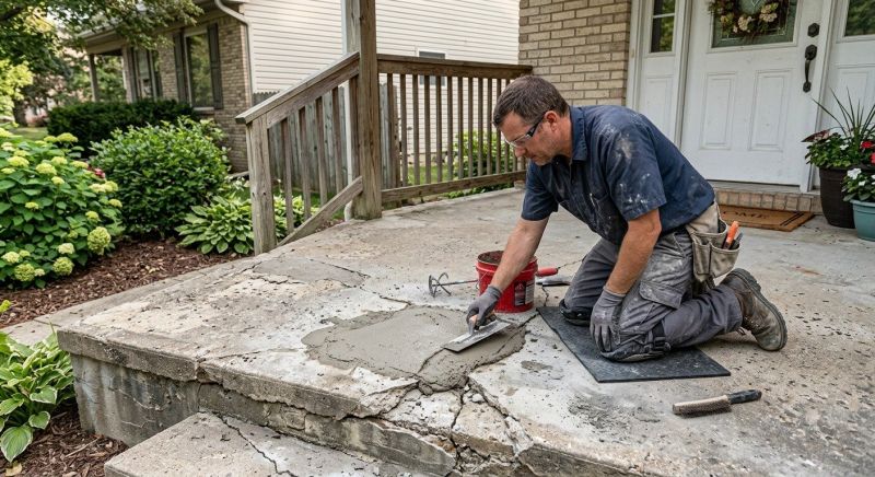 Concrete Apron Repair in Corpus Christi, TX