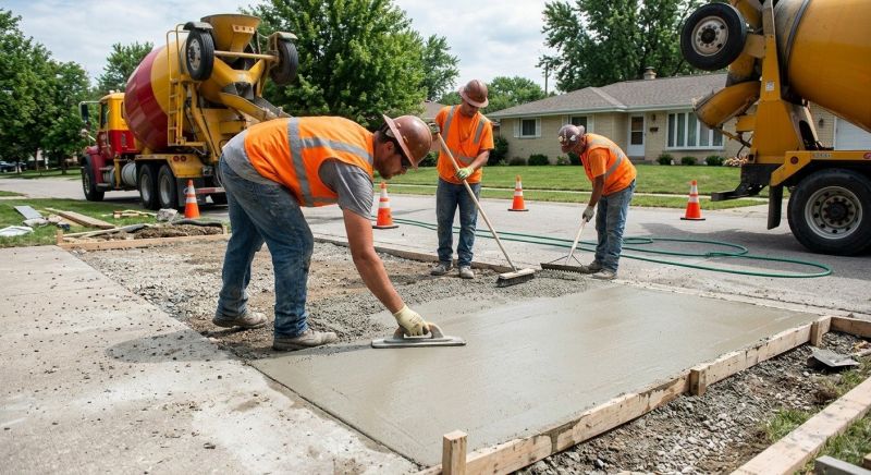 Concrete Apron Repair in West Des Moines, IA