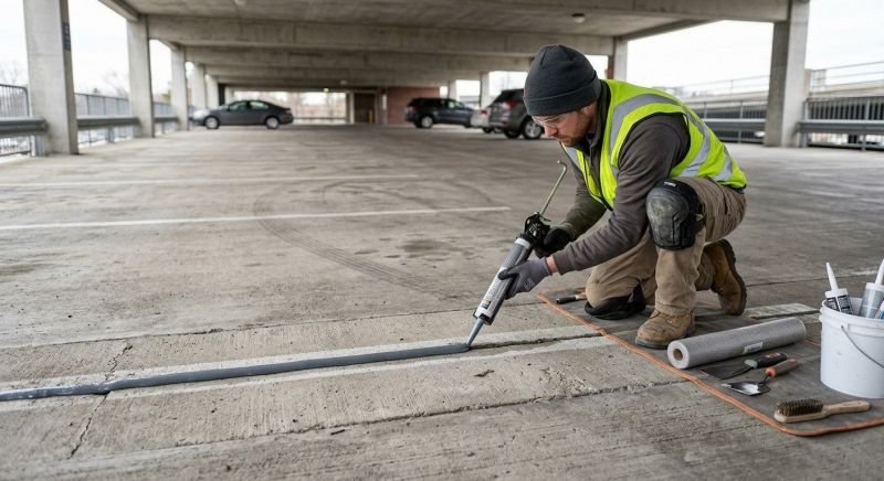Concrete Caulking Service in Des Moines, IA