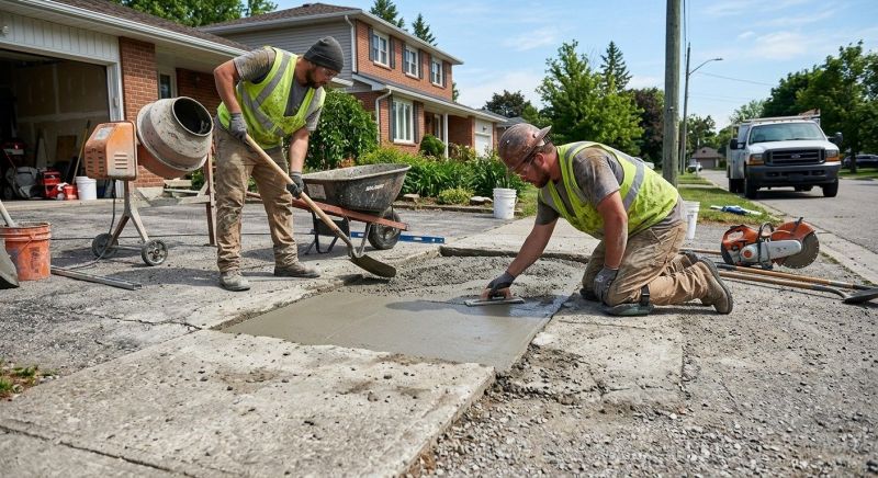 Concrete Flatwork Repair in Des Moines, IA