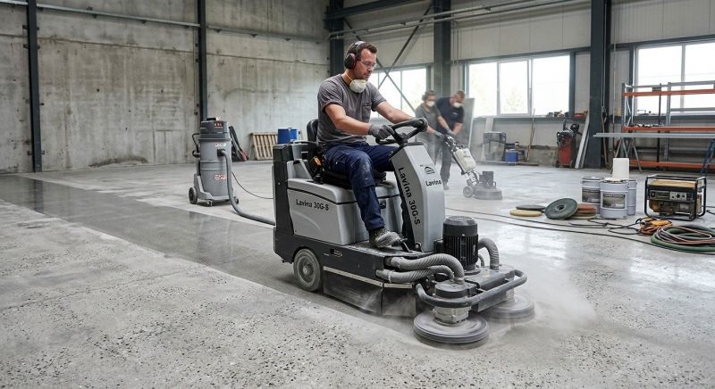 Concrete Floor Refinishing in Des Moines, IA