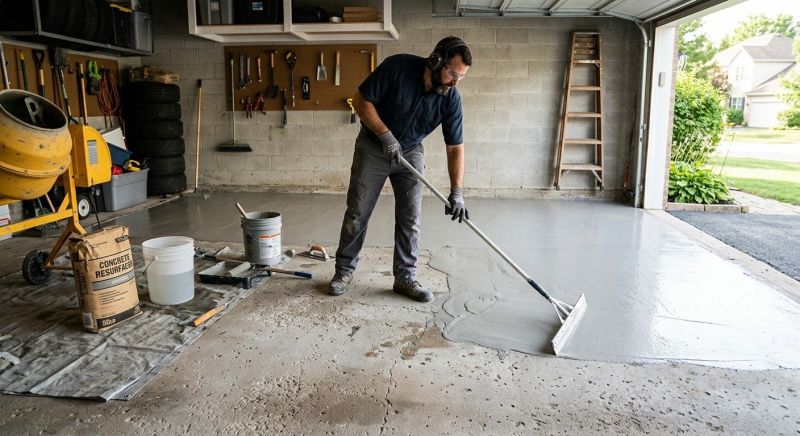 Concrete Floor Refinishing in Des Moines, IA