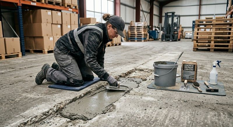 Concrete Floor Repair in Miami Dade County, FL