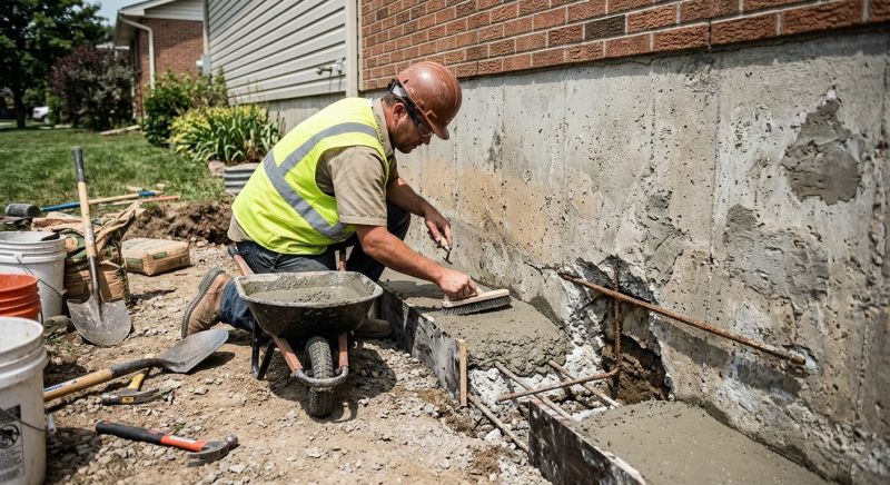 Concrete Foundation Repair in Columbus, OH