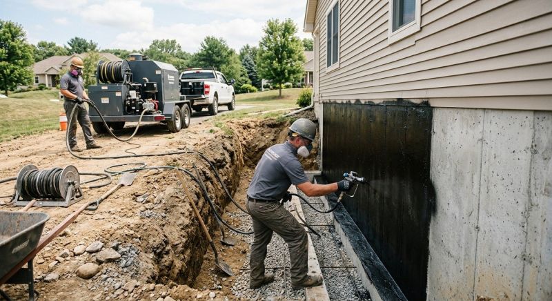 Concrete Foundation Sealing in Columbus, OH