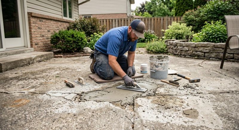 Concrete Pavement Repair in Des Moines, IA
