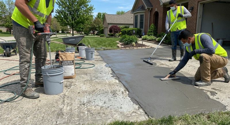 Concrete Resurfacing in West Des Moines, IA