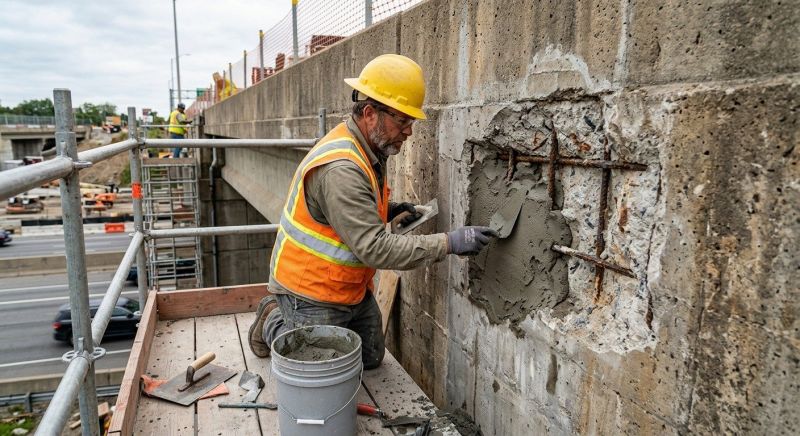 Concrete Spalling Repair in Corpus Christi, TX