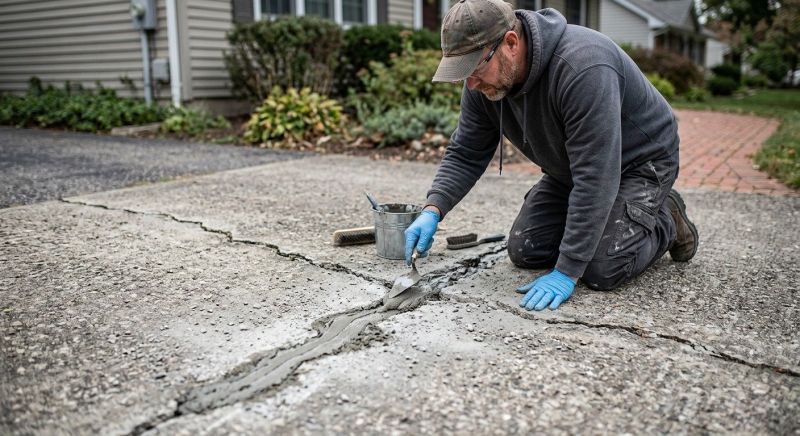 Cracked Concrete Repair in Corpus Christi, TX