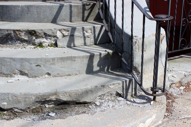 Cracked Stairs Repair in West Des Moines, IA