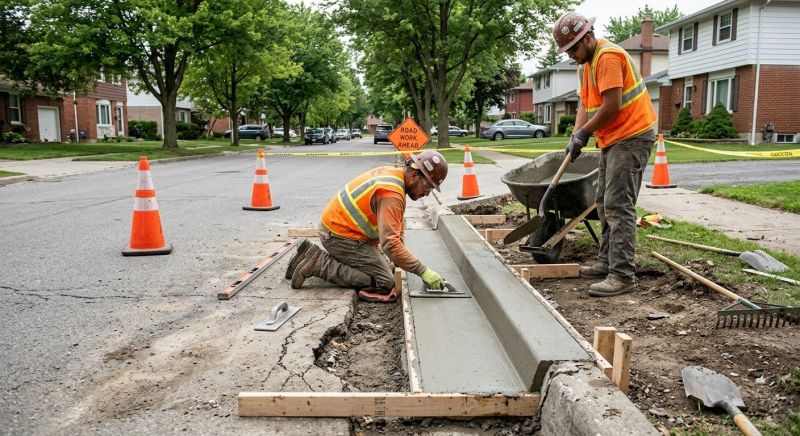 Curb Repair in Corpus Christi, TX