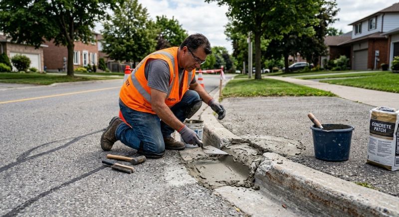 Curb Repair in Corpus Christi, TX