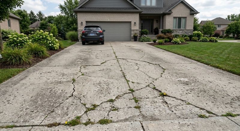 Driveway Curb Repair in Des Moines, IA