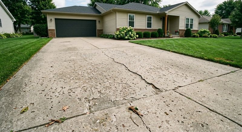 Driveway Slab Repair in West Des Moines, IA