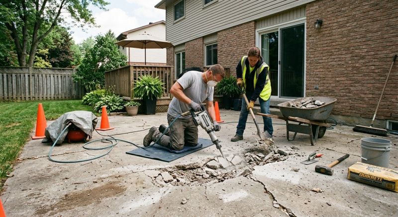 Dumpster Pad Repair in Miami Dade County, FL