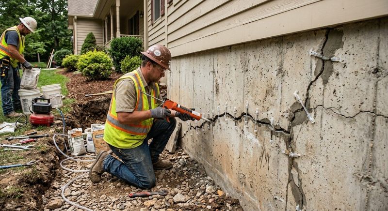 Foundation Cracks Repair in Tampa, FL
