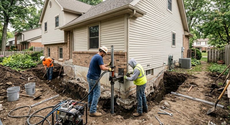 Foundation Settlement Repair in Tampa, FL
