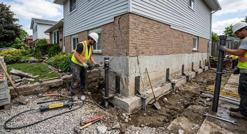 Foundation Stabilizing in Columbus, OH
