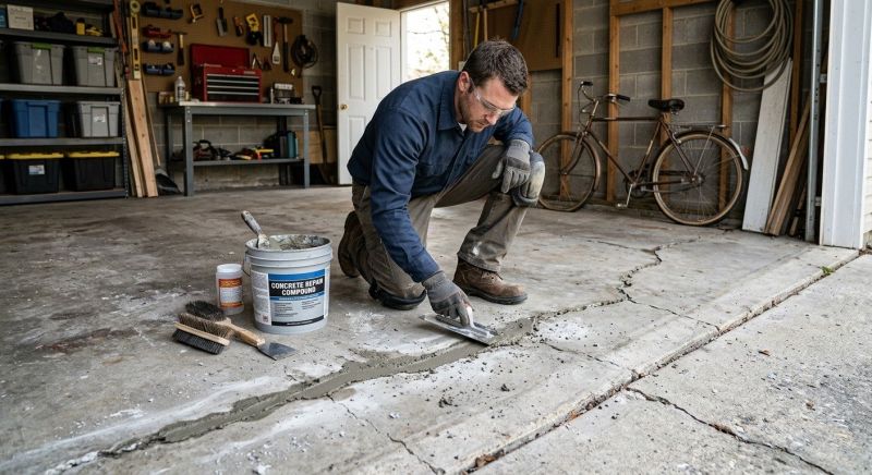 Garage Floor Repair in Des Moines, IA