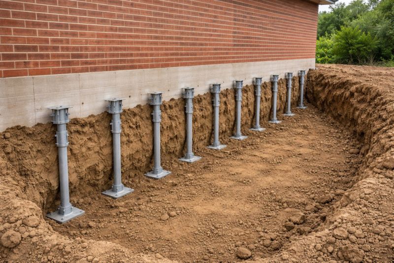 Helical Piers Installation in Columbus, OH