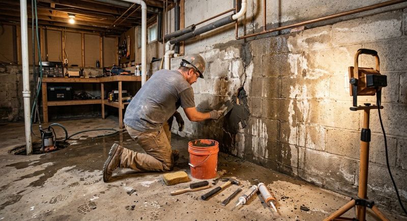 Leaking Basement Repair in Tampa, FL