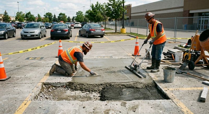 Parking Slab Repair in Corpus Christi, TX