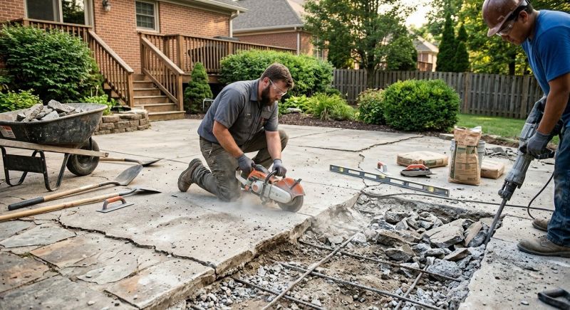 Patio Repair in Miami Dade County, FL