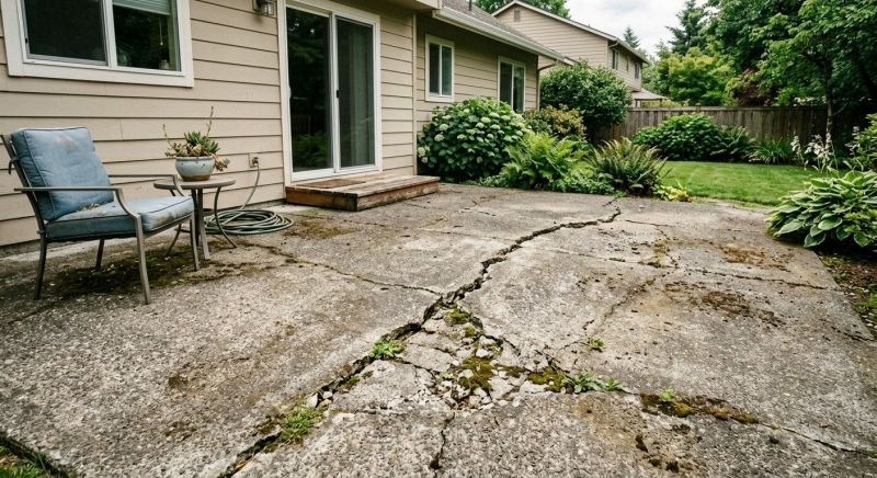 Patio Slab Repair in Corpus Christi, TX