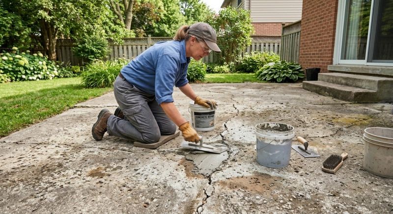 Patio Slab Repair in Albany, NY