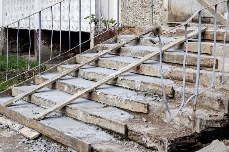 Patio Stairs Repair in West Des Moines, IA