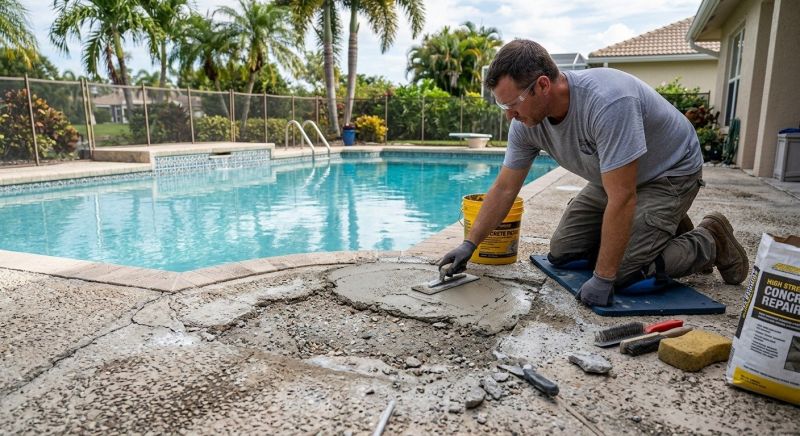 Pool Deck Repair in Albany, NY