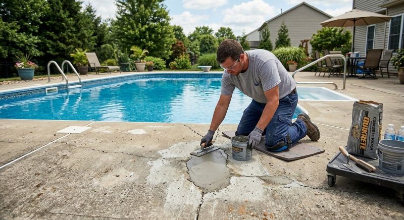 Pool Slab Repair in Des Moines, IA