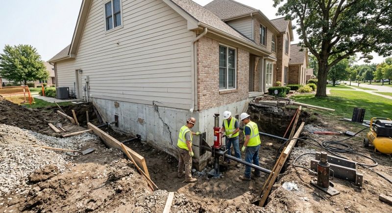 Residential Foundation Repair in Columbus, OH