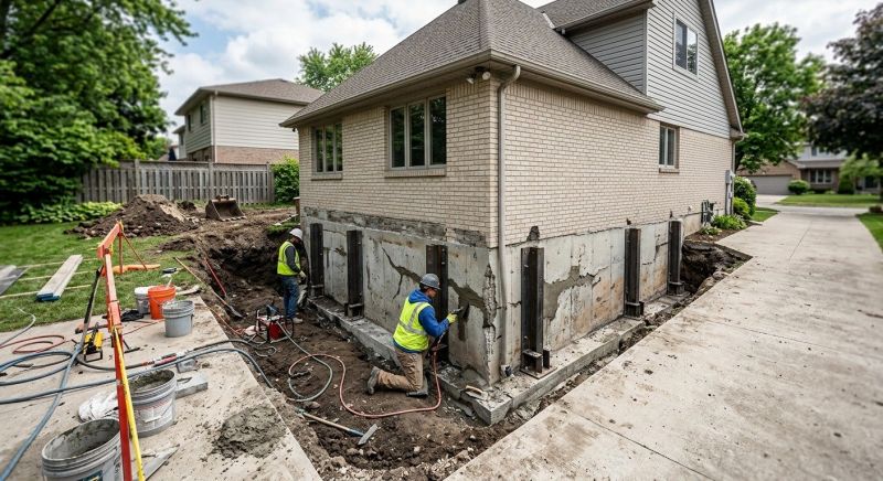 Residential Foundation Repair in Columbus, OH