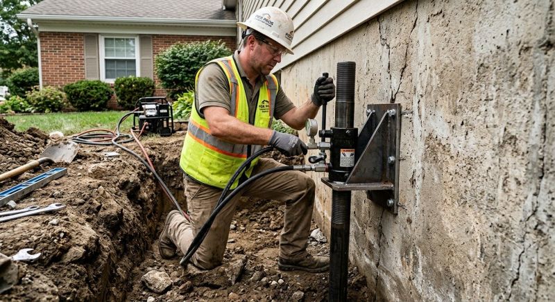 Settling Foundation Service in Columbus, OH