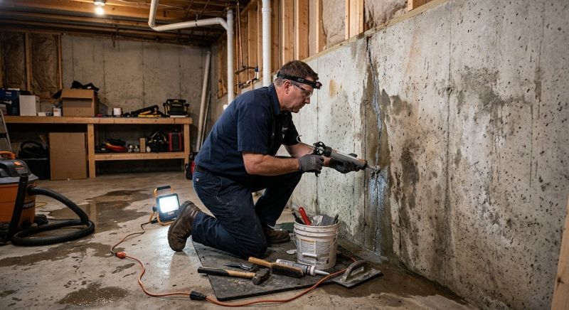 Wall Waterproofing in Columbus, OH