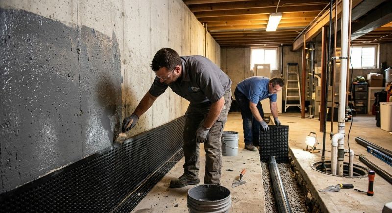 Wet Basement Solutions in Montgomery, AL